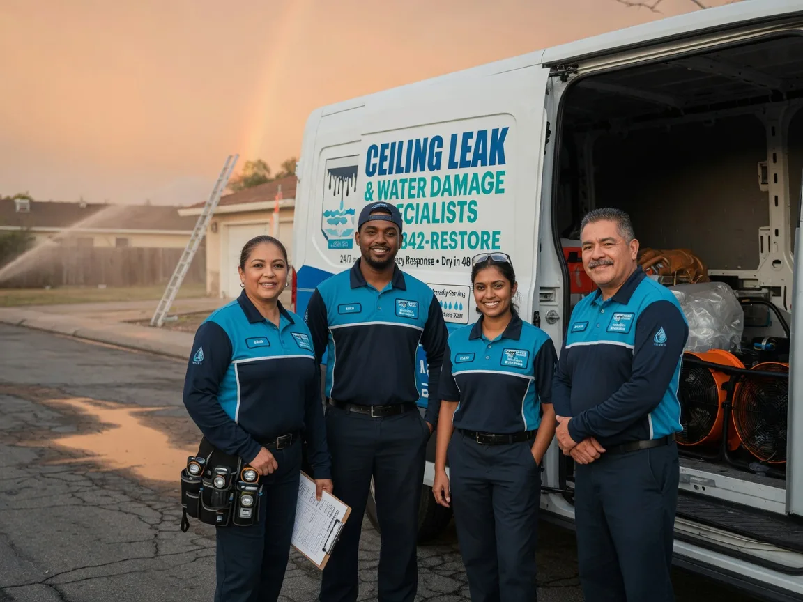 Ceiling Leak Cleanup company in Carmel Valley, CA